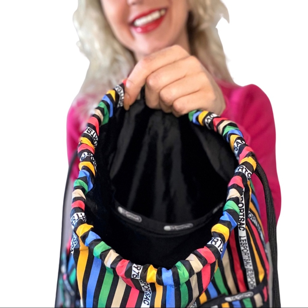 LeSportsac Janis Varsity Stripe Backpack